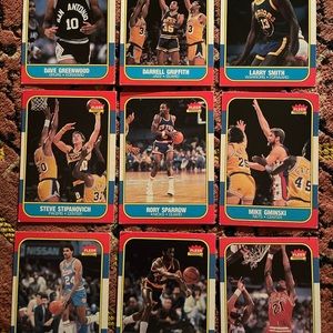 Fleer Basketball Trading Cards 1986-87